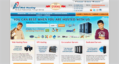 Desktop Screenshot of bitrawebhosting.com